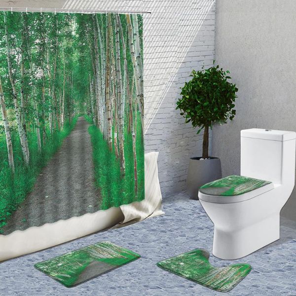 shower curtains forest green trees fabric hook natural scenery rural pastoral landscape home living room bathroom decor curtain
shower curtains forest green trees fabric hook natural scenery rural pastoral landscape home living room bathroom decor curtain