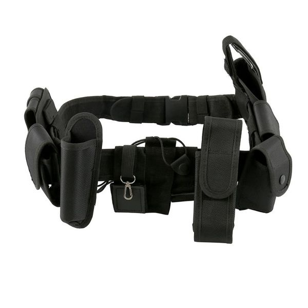 waist support multifunctional 8in1 tactical security outdoor military duty belts utility training guard belt with pouch, Black;gray
waist support multifunctional 8in1 tactical security outdoor military duty belts utility training guard belt with pouch, Black;gray