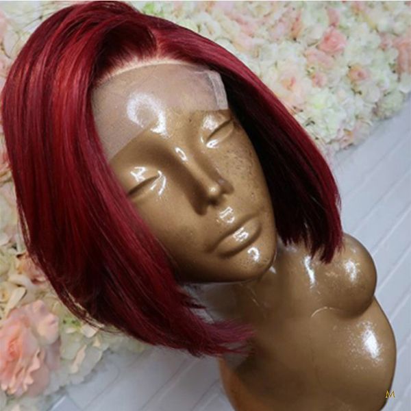 9a burgundy 4x4 short human hair wigs for black women natursal straight brazilian remy bob lace front wig pre plucked with baby hair, Black;brown
9a burgundy 4x4 short human hair wigs for black women natursal straight brazilian remy bob lace front wig pre plucked with baby hair, Black;brown