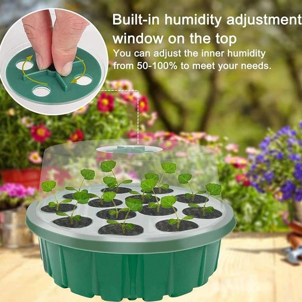 planters & pots 5pcs garden seedling trays with planting gadgets seed starter plant flower grow box propagation for gardening germination
planters & pots 5pcs garden seedling trays with planting gadgets seed starter plant flower grow box propagation for gardening germination