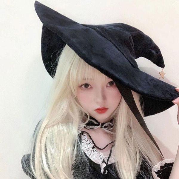 Party Hats Christmas Witch Halloween Women'S Dress Masquerade Bow Wizard Hat Adult Gothic Lolita Cosplay Costume Accessories
Party Hats Christmas Witch Halloween Women'S Dress Masquerade Bow Wizard Hat Adult Gothic Lolita Cosplay Costume Accessories