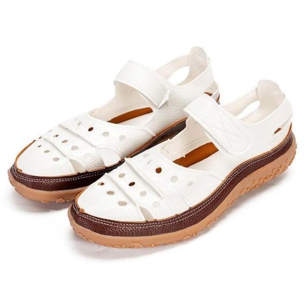 2021 summer new style sandals women large size hollow hole shoes breathable women's casual women's slippers platform shoes women, Black
2021 summer new style sandals women large size hollow hole shoes breathable women's casual women's slippers platform shoes women, Black