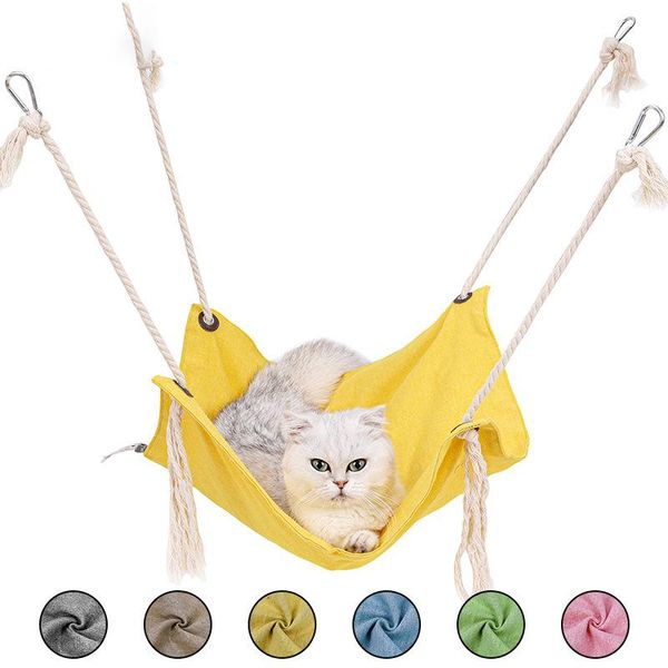 cat beds & furniture soft hammock cotton swing for cats kittens breathable sleeping hanging bed indoor home pet cage kennel supplies
cat beds & furniture soft hammock cotton swing for cats kittens breathable sleeping hanging bed indoor home pet cage kennel supplies