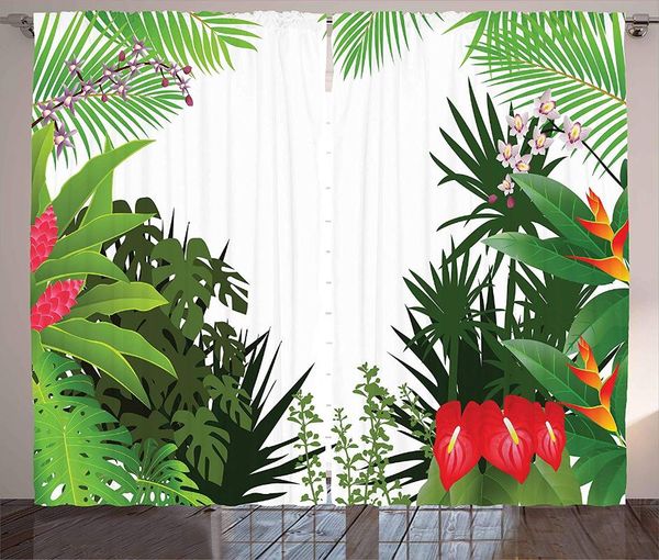 curtain & drapes jungle curtains rainforest vegetation tropical leaves and flowers lively paradise nature living room bedroom window home de
curtain & drapes jungle curtains rainforest vegetation tropical leaves and flowers lively paradise nature living room bedroom window home de