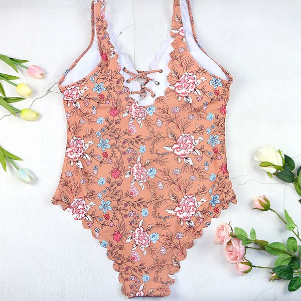 3Pieces/Lot Plus Size V Neck Flower Printing Bikini Set Women Front Bandage Swimwear Sexy One Piece With Chest Pad Swimsuit, Orange
3Pieces/Lot Plus Size V Neck Flower Printing Bikini Set Women Front Bandage Swimwear Sexy One Piece With Chest Pad Swimsuit, Orange