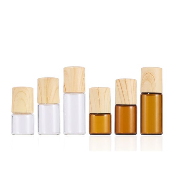 3ml mini roller ball bottles for essential oil perfumes roll on glass bottle with plastic wooden grain cap
3ml mini roller ball bottles for essential oil perfumes roll on glass bottle with plastic wooden grain cap