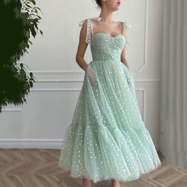 party dresses thinyfull light green tea length starry evening dress squines corset bustier prom with straps a line gown custom, White;black
party dresses thinyfull light green tea length starry evening dress squines corset bustier prom with straps a line gown custom, White;black