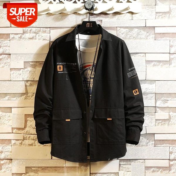 casual brand men's loose hip hop streetwear shirts long sleeves 2020 new spring autumn plus overasian size -5xl #xt1i, White;black
casual brand men's loose hip hop streetwear shirts long sleeves 2020 new spring autumn plus overasian size -5xl #xt1i, White;black
