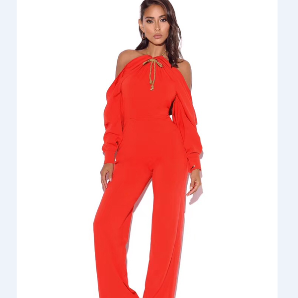 women's jumpsuits & rompers celebrate christmas 2021 fashion ladies party jumpsuit autumn off shoulder long sleeve backless hanging nec, Black;white
women's jumpsuits & rompers celebrate christmas 2021 fashion ladies party jumpsuit autumn off shoulder long sleeve backless hanging nec, Black;white
