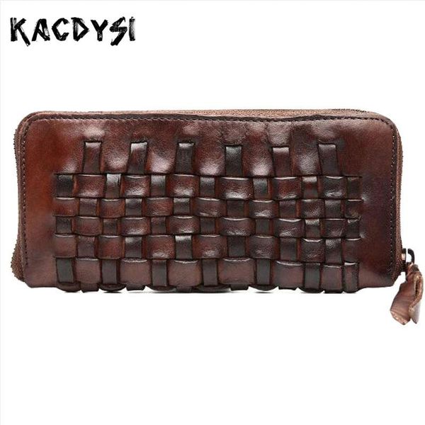 wallets 100% real leather braiding vintage zipper famous luxury tanned mens bifold money cash purse hipster clips, Red;black
wallets 100% real leather braiding vintage zipper famous luxury tanned mens bifold money cash purse hipster clips, Red;black