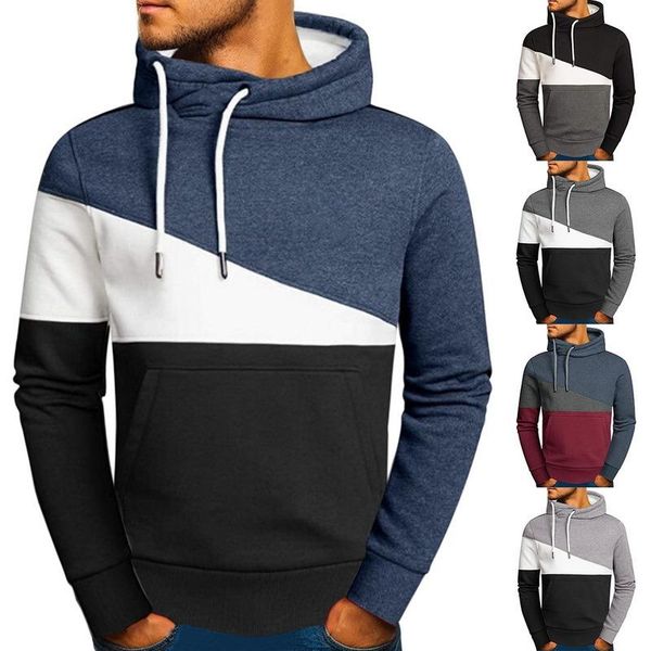 men's hoodies & sweatshirts men patchwork hooded sweatshirt clothing casual loose fleece warm streetwear male fashion autumn winter out, Black
men's hoodies & sweatshirts men patchwork hooded sweatshirt clothing casual loose fleece warm streetwear male fashion autumn winter out, Black