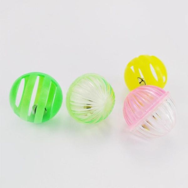 4 pcs/lot pet interactive plastic bell ball toy cat scratch-resistant exercise toy set suitable for pets of all sizes
4 pcs/lot pet interactive plastic bell ball toy cat scratch-resistant exercise toy set suitable for pets of all sizes