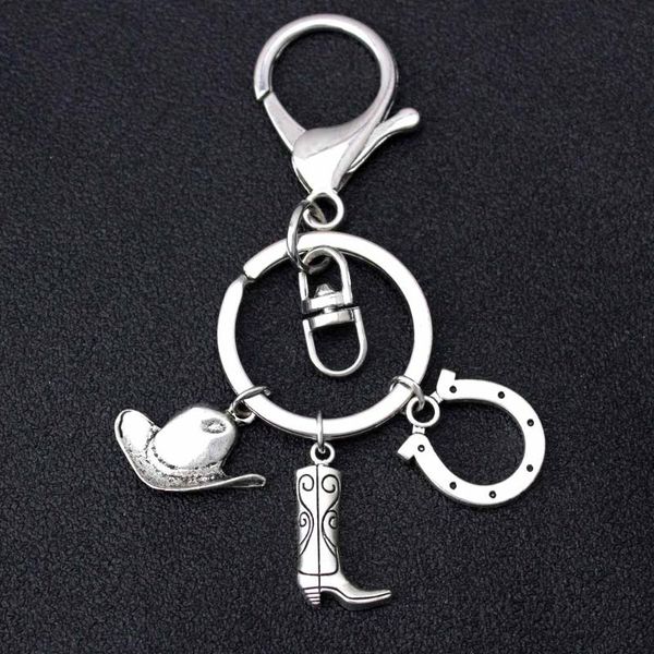 keychains cowboy cowgirl hats boots horseshoe friends rudder compass key chain ring women men keyring jewelry, Silver
keychains cowboy cowgirl hats boots horseshoe friends rudder compass key chain ring women men keyring jewelry, Silver