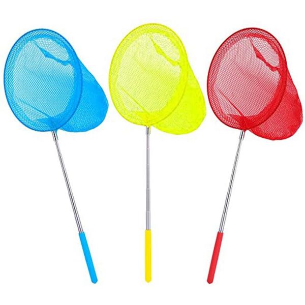 20cm extendable fish insect butterfly dragonfly net stainless steel rod tadpole fish net kids outdoor handle toy #y2
20cm extendable fish insect butterfly dragonfly net stainless steel rod tadpole fish net kids outdoor handle toy #y2