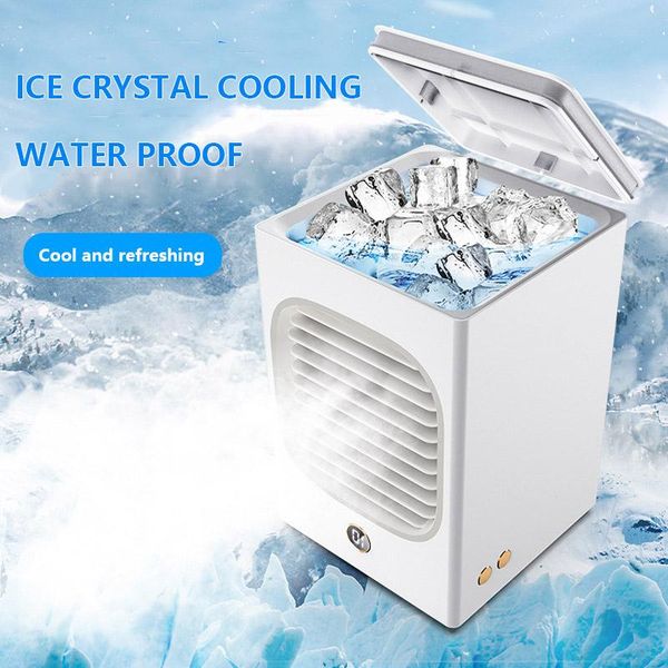 electric fans mini air cooler portable small fan big wind circulation deskconditioning with ice water
electric fans mini air cooler portable small fan big wind circulation deskconditioning with ice water