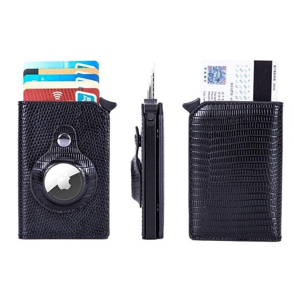card holders automatic -up anti-theft brush for aluminum alloy case airtag wallet rfid cover lizard pattern, Brown;gray
card holders automatic -up anti-theft brush for aluminum alloy case airtag wallet rfid cover lizard pattern, Brown;gray