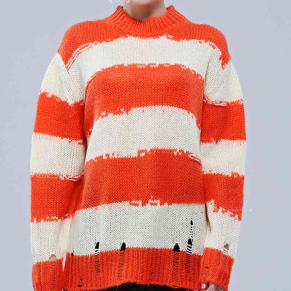 women's sweaters women fashion stripes knitted sweater ladies early autumn long sleeve hollow out hole o-neck knitwear pullover yz8y, White;black
women's sweaters women fashion stripes knitted sweater ladies early autumn long sleeve hollow out hole o-neck knitwear pullover yz8y, White;black