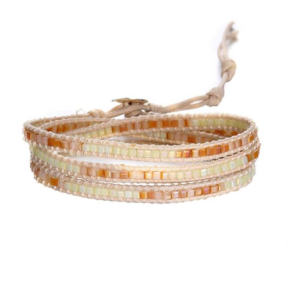 charm bracelets women gift jewelry multi layer vintage fashion leather weave adjustble beaded casual handmade gradient wrap, Golden;silver
charm bracelets women gift jewelry multi layer vintage fashion leather weave adjustble beaded casual handmade gradient wrap, Golden;silver