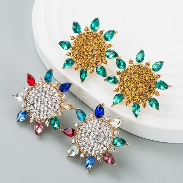 ins elegant crystal sunflower stud earring luxury flash rhinestone geometric statement earrings female party jewelry, Golden;silver
ins elegant crystal sunflower stud earring luxury flash rhinestone geometric statement earrings female party jewelry, Golden;silver
