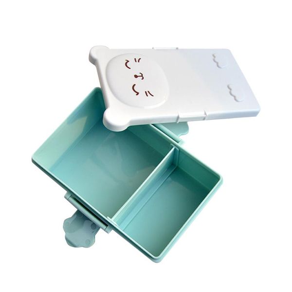 900ml student cartoon bento box bento container carrier for friends family (random color, with pink, blue, green)
900ml student cartoon bento box bento container carrier for friends family (random color, with pink, blue, green)