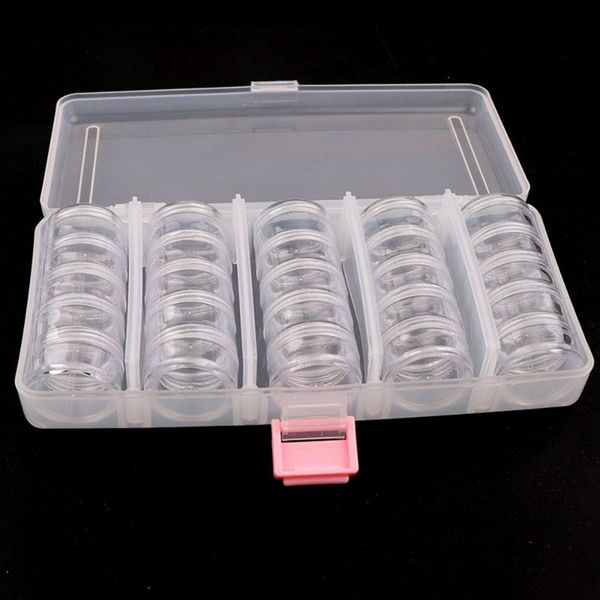 storage bottles & jars transparent empty case 190*95mm (with 25 pcs small box) nail art tip glitter boxes rhinestone removable
storage bottles & jars transparent empty case 190*95mm (with 25 pcs small box) nail art tip glitter boxes rhinestone removable