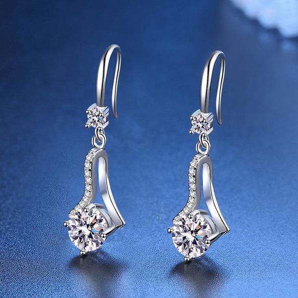 stud s925 silver plated pt950 platinum earrings d-color morsonite water drop women's, Golden;silver
stud s925 silver plated pt950 platinum earrings d-color morsonite water drop women's, Golden;silver