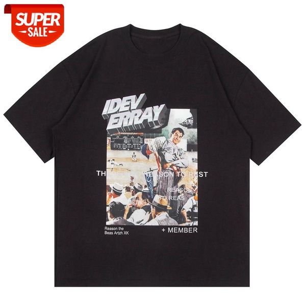 Harajuku T-Shirt Mens Streetwear Vintage Graphic Print Hip Hop Tshirts 2021SS Summer Cotton Short Sleeve Shirts Loose Tops Black #cf1U, White;black
Harajuku T-Shirt Mens Streetwear Vintage Graphic Print Hip Hop Tshirts 2021SS Summer Cotton Short Sleeve Shirts Loose Tops Black #cf1U, White;black