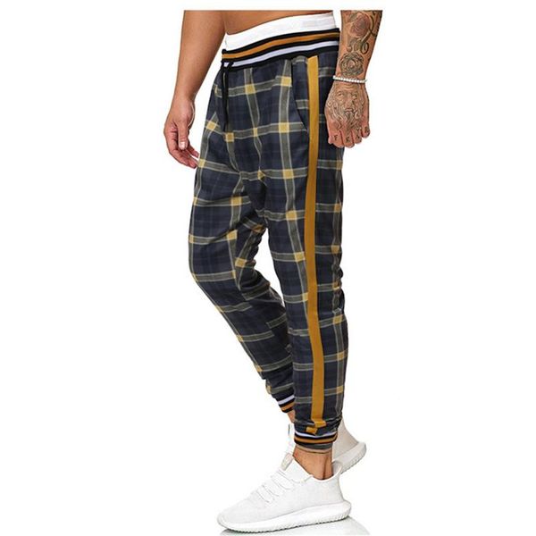 men's pants fashion outdoor sports mid-waist and small feet lace-up casual harajuku -selling plaid trousers s-xxl, Black
men's pants fashion outdoor sports mid-waist and small feet lace-up casual harajuku -selling plaid trousers s-xxl, Black