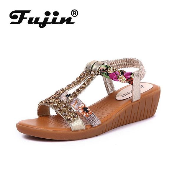sandals fujin 2021 wedge shoes summer women platform heel rhinestone beach slip flip flop bling ins, Black
sandals fujin 2021 wedge shoes summer women platform heel rhinestone beach slip flip flop bling ins, Black