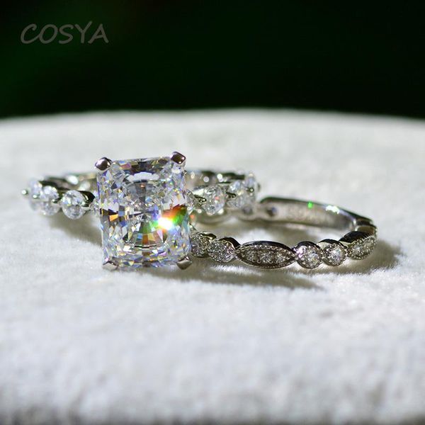 cluster rings cosya 100% 925 sterling silver 8*10mm rectangle high carbon diamond set of for women engagement romantic jewelry wholesale, Golden;silver
cluster rings cosya 100% 925 sterling silver 8*10mm rectangle high carbon diamond set of for women engagement romantic jewelry wholesale, Golden;silver