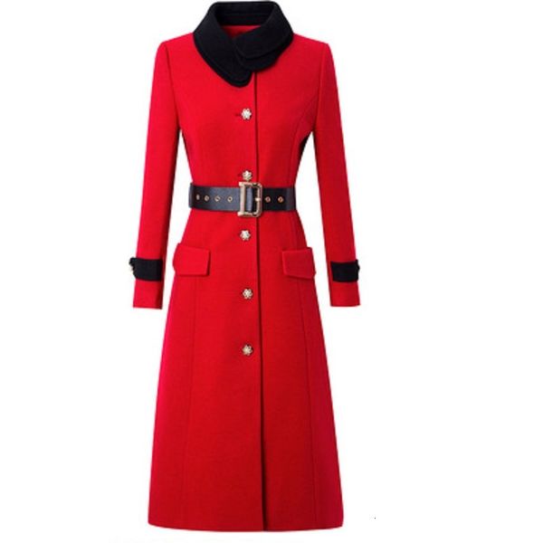 2021 solid dressed female autumn and new winter hepburn contrast small single lapel breasted wool dress with more 3xl belt t2px, Black;gray
2021 solid dressed female autumn and new winter hepburn contrast small single lapel breasted wool dress with more 3xl belt t2px, Black;gray