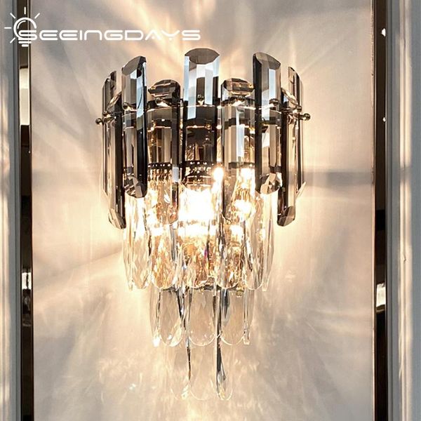 luxury k9 crystal wall lamp for living room interior tv wall light bulb modern minimalist study and bedroom room bedside lamps
luxury k9 crystal wall lamp for living room interior tv wall light bulb modern minimalist study and bedroom room bedside lamps