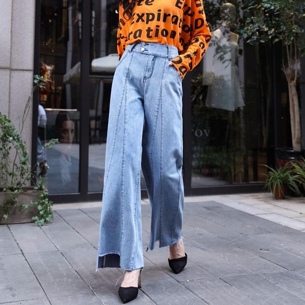 women's jeans women high waist mom denim wide leg blue loose palazzo trousers 2021 autumn fashion boyfriend mujer
women's jeans women high waist mom denim wide leg blue loose palazzo trousers 2021 autumn fashion boyfriend mujer
