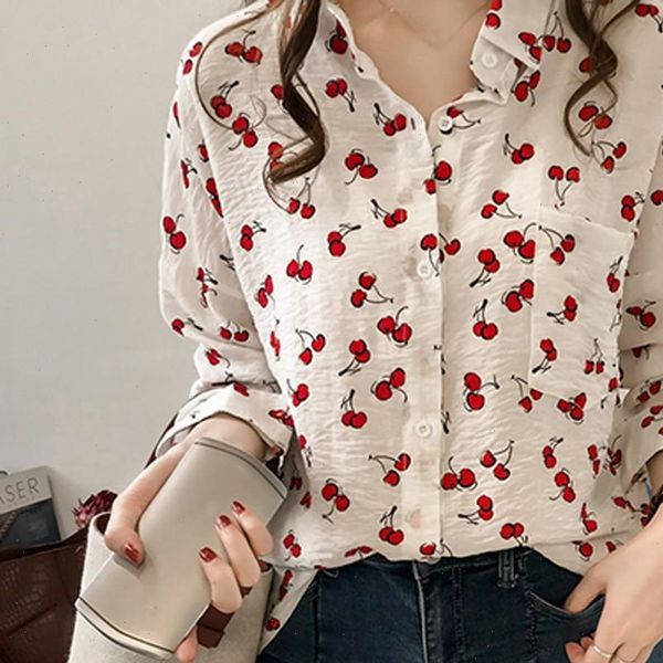 womens shirt blouse women fashion retro printing long sleeve lapel casual blusas mujer de moda guahao, White
womens shirt blouse women fashion retro printing long sleeve lapel casual blusas mujer de moda guahao, White