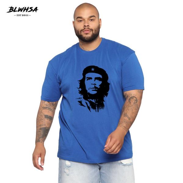 men's t-shirts blwhsa che guevara print t shirt men casual summer short sleeve cool hip hop hero printed t-shirt plus size clothing, White;black
men's t-shirts blwhsa che guevara print t shirt men casual summer short sleeve cool hip hop hero printed t-shirt plus size clothing, White;black