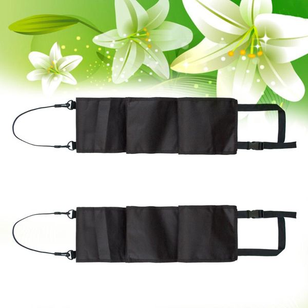 car organizer 2 pcs back seat multi-pocket travel storage bag front hanging (black) 
car organizer 2 pcs back seat multi-pocket travel storage bag front hanging (black)