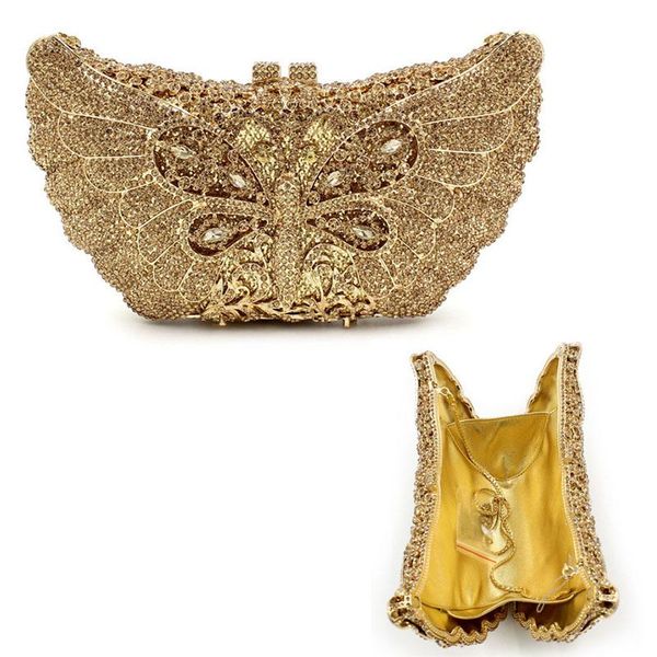 xiyuan gold metal purse women evening crystal clutch handbags fashion ladies party rhinestone handbags female prom clutch purses
xiyuan gold metal purse women evening crystal clutch handbags fashion ladies party rhinestone handbags female prom clutch purses