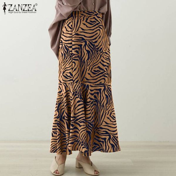 2021 new zanzea women zebra printed mid-calf skirts spring elegant high waist jupe casual back zip party faldas saia streetwear ol skirt iwy, Black
2021 new zanzea women zebra printed mid-calf skirts spring elegant high waist jupe casual back zip party faldas saia streetwear ol skirt iwy, Black