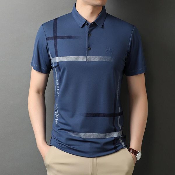 men's t-shirts striped printed shirt summer business casual loose short sleeve t-shirt, White;black
men's t-shirts striped printed shirt summer business casual loose short sleeve t-shirt, White;black