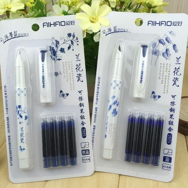 fountain pens bpcute kawaii orchid porcelain plastic erasable pen with ink set for writing korean school office stationery wj-b p76
fountain pens bpcute kawaii orchid porcelain plastic erasable pen with ink set for writing korean school office stationery wj-b p76