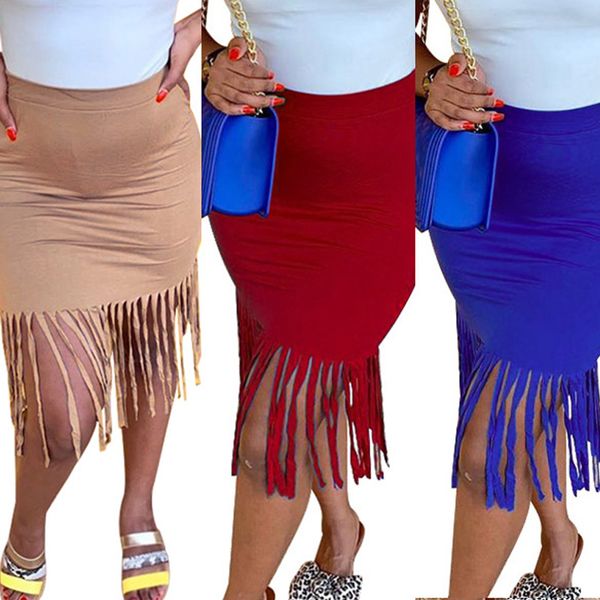 skirts slim bodycon tassels women red blue solid package hip tight clubwear night date out event new jumps falda saias 2021 r177, Black
skirts slim bodycon tassels women red blue solid package hip tight clubwear night date out event new jumps falda saias 2021 r177, Black