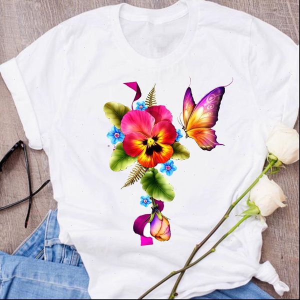 women graphic floral flower 90s cute plant flower fashion lady tees print clothing female t shirt womens t shirt, White
women graphic floral flower 90s cute plant flower fashion lady tees print clothing female t shirt womens t shirt, White