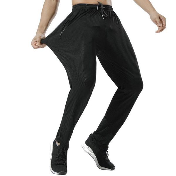 running pants mesh hole fitness sports men elastic breathable sweat training gym, Black;blue
running pants mesh hole fitness sports men elastic breathable sweat training gym, Black;blue