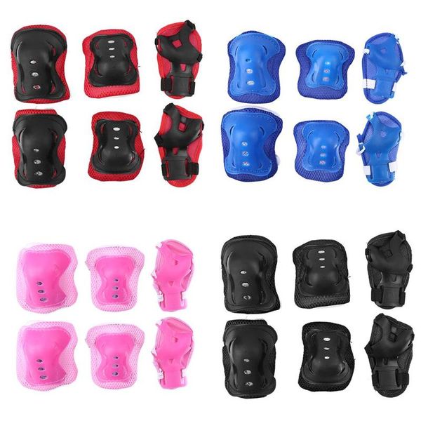 elbow & knee pads thickening 6pcs/set kids boy girl safety pad sets children cycling skate bicycle kneepad protection guard kit, Black;gray
elbow & knee pads thickening 6pcs/set kids boy girl safety pad sets children cycling skate bicycle kneepad protection guard kit, Black;gray