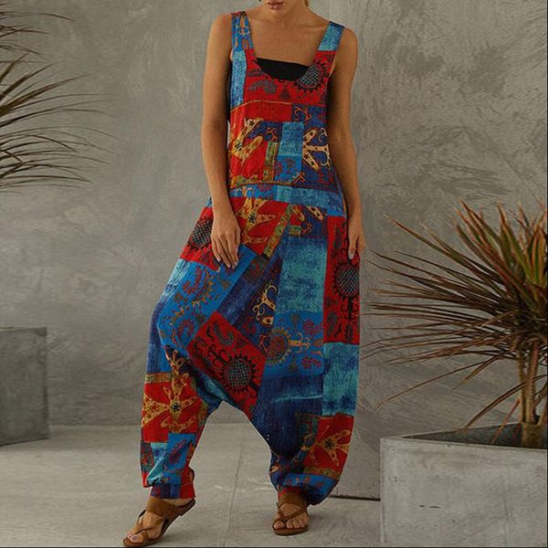 summer floral print vintage party jumpsuit sleeveless wide leg pants women jumpsuits elegant pockets casual romper overalls, Black;white
summer floral print vintage party jumpsuit sleeveless wide leg pants women jumpsuits elegant pockets casual romper overalls, Black;white