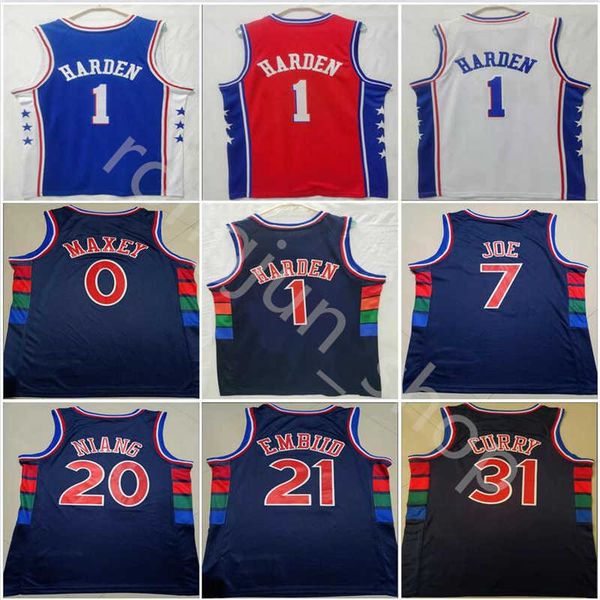 100% stitched 2022 city navy 1 james harden jersey basketball joel embiid 21 georges niang 20 tyrese maxey 0 isaiah joe 7 edition red blue, Black;red
100% stitched 2022 city navy 1 james harden jersey basketball joel embiid 21 georges niang 20 tyrese maxey 0 isaiah joe 7 edition red blue, Black;red