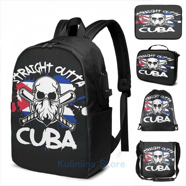backpack funny graphic print cuba usb charge men school bags women bag travel laptop
backpack funny graphic print cuba usb charge men school bags women bag travel laptop