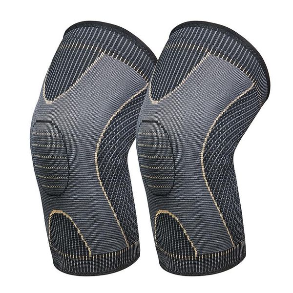silicone knee support sports safety knee brace for arthritis sports gear joint volleyball basketball physiotherapy, Black;gray
silicone knee support sports safety knee brace for arthritis sports gear joint volleyball basketball physiotherapy, Black;gray