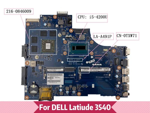 motherboards zal00 la-a491p for latitude 3540 lapmotherboard cn-0txw71 0txw71 txw71 with -4200u cpu 216-0846009 gpu 100% tested o
motherboards zal00 la-a491p for latitude 3540 lapmotherboard cn-0txw71 0txw71 txw71 with -4200u cpu 216-0846009 gpu 100% tested o