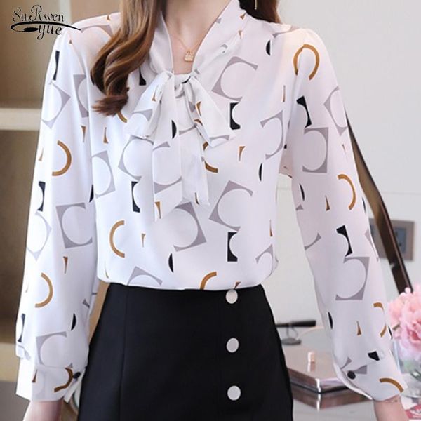 women's blouses & shirts 2021 printed long sleeve autumn fashion floral bottoming shirt western style chiffon blouse feminine 11449, White
women's blouses & shirts 2021 printed long sleeve autumn fashion floral bottoming shirt western style chiffon blouse feminine 11449, White